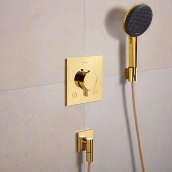 Hansgrohe Ecostat Comfort E Thermostat polished gold optic (33716990)