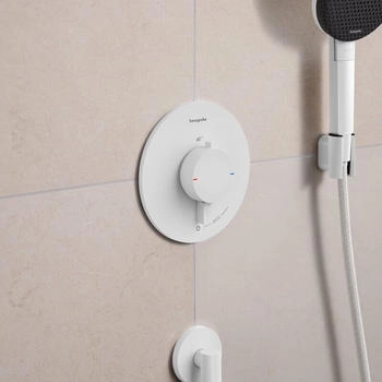 Hansgrohe Ecostat Comfort S Thermostat wei&szlig; matt (33714700)