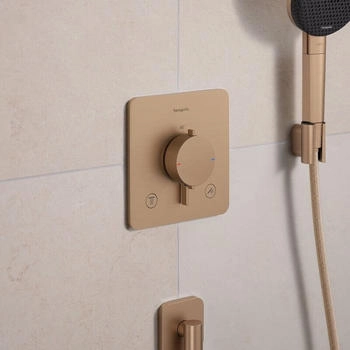 Hansgrohe Ecostat Comfort Q Thermostat brushed bronze (33717140)