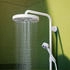 Axor One Showerpipe 280 1jet Unterputz Weiß matt (48790700)
