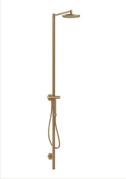 Axor Nature Duschsäule Outdoor-Dusche brushed bronze (12670140)