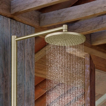 Axor Nature Duschs&auml;ule Outdoor-Dusche brushed nickel (12670820)