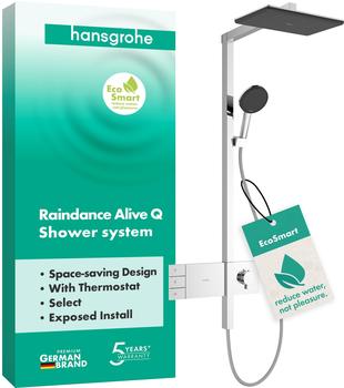 Hansgrohe Raindance Alive Q Duschsystem Thermostat (24591000)