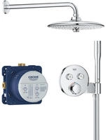 Precision Smartcontrol - Brauseset Mit Thermostat F&uuml;r Unterputzmontage, Durchmesser