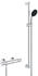 GROHE QuickFix Precision Start Thermostat- mit Brausestange 90cm & Handbrause chrom (34854001)