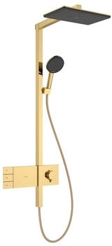 Hansgrohe Raindance Alive Q 210/340 2jet EcoSmart mit ShowerSelect Comfort Polished Gold Optic (24591990)