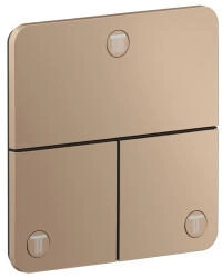 Axor ShowerSelect ID Ventil Unterputz für 3 Verbraucher softsquare polished red gold (36781300)