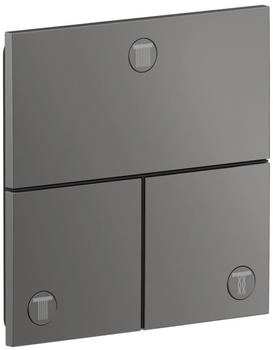 Axor ShowerSelect ID Ventil 3 Verbraucher Unterputz eckig Polished Black Chrome (36780330)