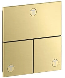 Axor ShowerSelect ID Ventil 3 Verbraucher Unterputz eckig Brushed Brass (36780950)