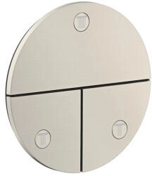 Axor ShowerSelect ID Ventil 3 Verbraucher Unterputz rund Edelstahl-Optik (36779800)