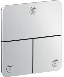 Axor ShowerSelect ID Ventil 3 Verbraucher Unterputz softsquare Chrom (36781000)