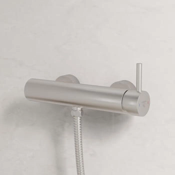 Steinberg Serie 100 Brausearmatur Aufputz brushed nickel (100 1220 BN)