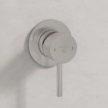 Steinberg Serie 100 Brausearmatur Aufputz einbaufertig brushed nickel (100 2250 BN)