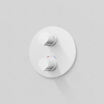 Steinberg Unterputzthermostat mit 2-Wege Umsteller weiss matt (100 4133 3 W)