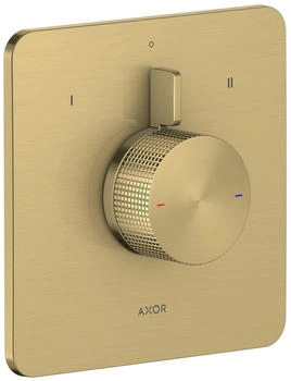 Axor Citterio C 2 Verbraucher Cubic cut brushed brass (49451950)