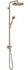 Axor Showerpipe Unterputz One mit Thermostat Kopfbrause 280 1jet EcoSmart (48797)
