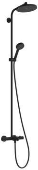 Hansgrohe Activera S Showerpipe 240 1j EcoSmart Ecostat Fine mattschwarz (28871670)