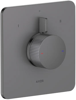 Axor Citterio C 2 Verbraucher Cubic cut polished black chrome (49451330)