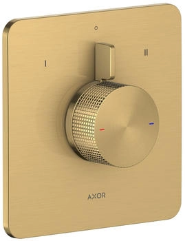 Axor Citterio C 2 Verbraucher Cubic cut brushed gold optic (49451250)
