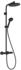 Hansgrohe Activera S Showerpipe 240 1jet EcoSmart mit Ecostat Fine mattschwarz (28078670)