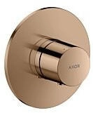 Axor Thermostat Unterputz One Fertigset polished red gold (48711300)