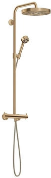 Axor Showerpipe One mit Thermostat Kopfbrause 280 1jet brushed bronze (48794140)