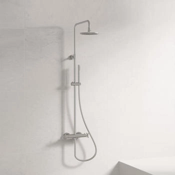 Steinberg Serie 250 Brauseset mit Thermostatarmatur brushed nickel (250 2721 BN)