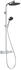 Hansgrohe Activera S Showerpipe 240 1jet EcoSmart+ mit Ecostat Fine chrom (28083000)