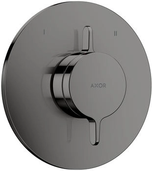 Axor One f&uuml;r 2 Verbraucher polished black chrome (48415330)