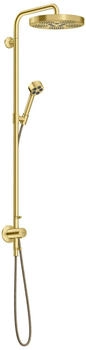 Axor Showerpipe Unterputz One mit Thermostat Kopfbrause 280 1jet brushed brass (48796950)