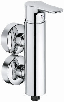 Kludi OBJEKTA Einhebelmischer für Dusche, vertikale Blockarmatur, Wandmontage, Chrom (366510575)
