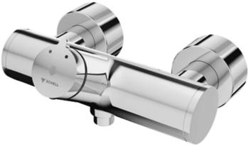 Schell VITUS VD-SC-M/u Aufputz-Duscharmatur mit Selbstschluss, Mischwasser, Anschluss unten, chrom (016110699)
