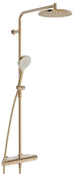 Hansa Viva Duschsystem mit Thermostat, Bronze gebürstet, 3-strahlig (6515920181)