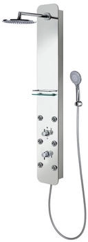 HSK Softcube Duschsystem mit Thermostat edelstahl poliert/verspiegelt (1001600-KB3-47)