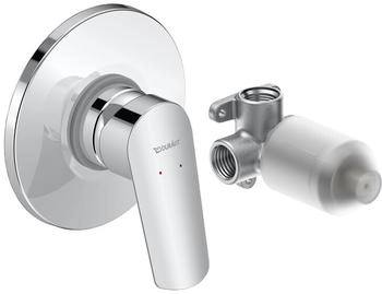 Duravit No.1 Einhebelmischer Unterputz für Dusche chrom (N14210007010) – Präzise Temperaturregelung über Keramikkartusche