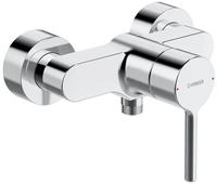 Hansa Brause-Einhebelmischer HANSAVANTIS AP, S-Anschl&uuml;sse, Pinhebel, chrom