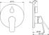 Hansa Basic Einhebel-Brausemischer chrom (80559003)
