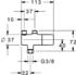 Hansa Sicherheits-Thermostat-Vormischer chrom (63410020)
