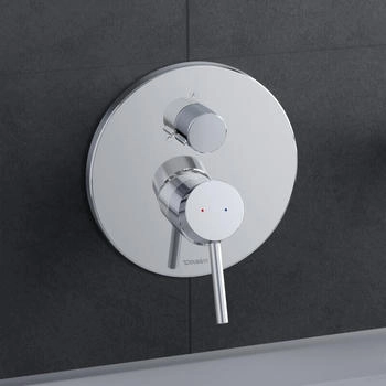 Duravit Circle Einhebelmischer Unterputz Set chrom (CE4210008010)