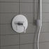 Duravit D-Neo Einhebel-Brausemischer Unterputz für 1 Verbraucher chrom (DE4210010010)