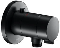 Keuco IXMO_solo Black Selection Unterputz-Thermostatarmatur mit Schlauchanschluss,