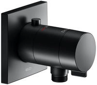 Keuco IXMO Black Selection Unterputz-Thermostat-Brausemischer, mit Schlauchanschluss,