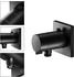 KEUCO IXMO_solo Thermostatarmatur schwarz matt (59554370002)