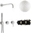 Herzbach MODUL7 Duschsystem H-RB250 mit Hebelmischer und Regenbrause 250mm Edelstahl (70.702712.1.09)