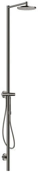 Axor Starck Nature Duschsäule mit Kopfbrause 240 1jet Polished Black Chrome (12670330)