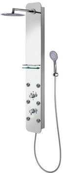 HSK Softcube Duschsystem Thermostat edelstahl poliert/verspiegelt (1001600-KB11-47)