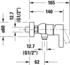 Duravit D-Neo Einhebel-Brausemischer Aufputz chrom (DE4230000010)