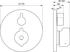 Hansa Clinica Thermostat für 1 Verbraucher chrom (88619085)