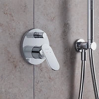 Wave - Unterputzarmatur F&uuml;r 2 Verbraucher, Mit Einbauk&ouml;rper, Chrom Wa4210008010 -