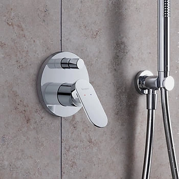 Duravit Wave Einhebelmischer Unterputz Set chrom (WA4210008010)